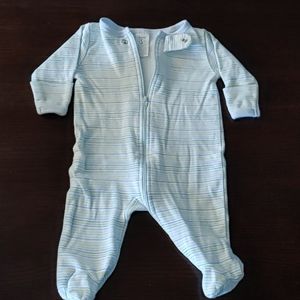 Spasilk footed onesie, 0-3 months